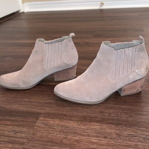 Booties with small heel